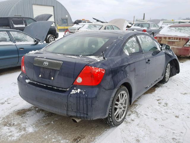 JTKDE177070151774 - 2007 TOYOTA SCION TC 蓝色 照片 4