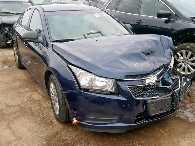 1G1PC5SH9B7181639 - 2011 CHEVROLET CRUZE LS BLUE photo 1