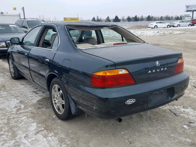 19UUA5665YA008044 - 2000 ACURA 3.2TL GREEN photo 3