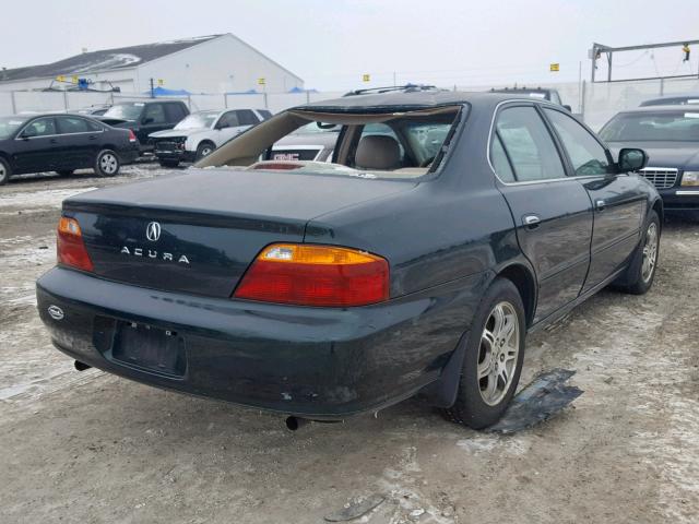 19UUA5665YA008044 - 2000 ACURA 3.2TL GREEN photo 4