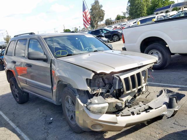 1J4GS48K05C579903 - 2005 JEEP GRAND CHER TAN photo 1