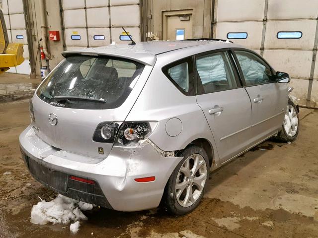 JM1BK343391189503 - 2009 MAZDA 3 S SILVER photo 4