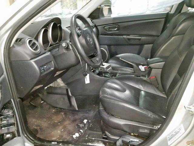 JM1BK343391189503 - 2009 MAZDA 3 S SILVER photo 6