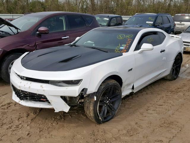 1G1FF1R78G0162993 - 2016 CHEVROLET CAMARO SS WHITE photo 2