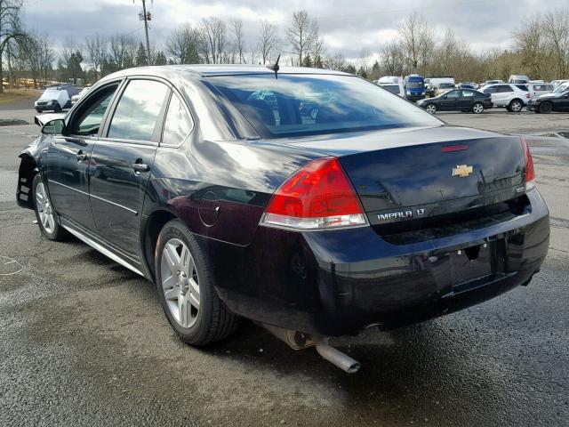 2G1WB5E39G1150829 - 2016 CHEVROLET IMPALA LIM BLACK photo 3