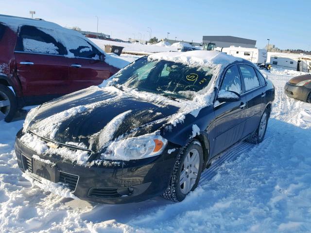 2G1WU58R379396450 - 2007 CHEVROLET IMPALA LTZ BLACK photo 2