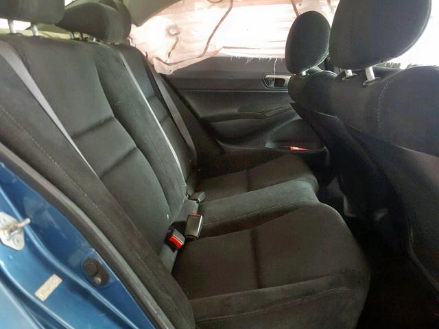 2HGFA16669H354527 - 2009 HONDA CIVIC LX-S Mavi foto 6