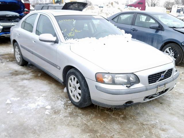 YV1RS61R922193834 - 2002 VOLVO S60 SILVER photo 1