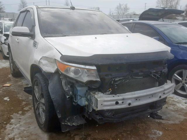 2FMDK3KC3CBA58462 - 2012 FORD EDGE LIMIT WHITE photo 1