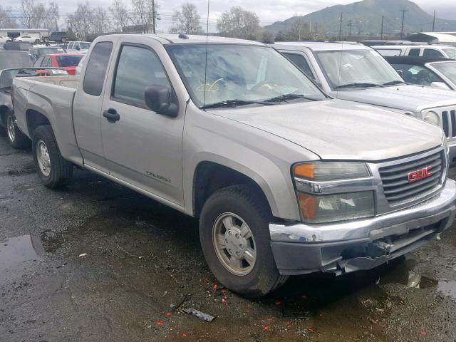 1GTCS196958209153 - 2005 GMC CANYON BEIGE photo 1