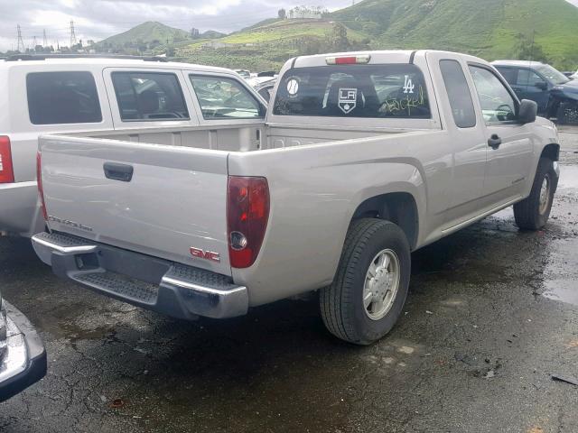 1GTCS196958209153 - 2005 GMC CANYON BEIGE photo 4