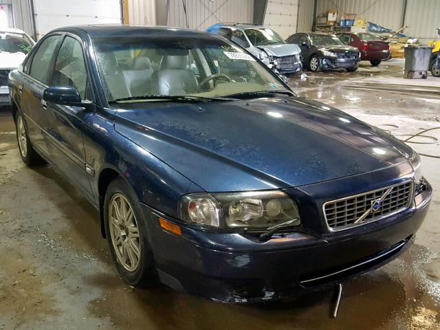 YV1TH59H141372873 - 2004 VOLVO S80 2.5T BLUE photo 1