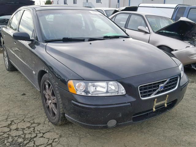 YV1RS592862524426 - 2006 VOLVO S60 2.5T BLACK photo 1