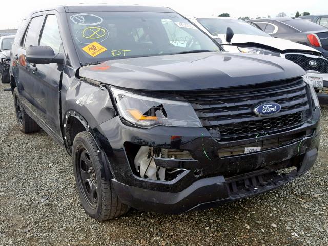 1FM5K8ARXHGA71135 - 2017 FORD EXPLORER P BLACK photo 1