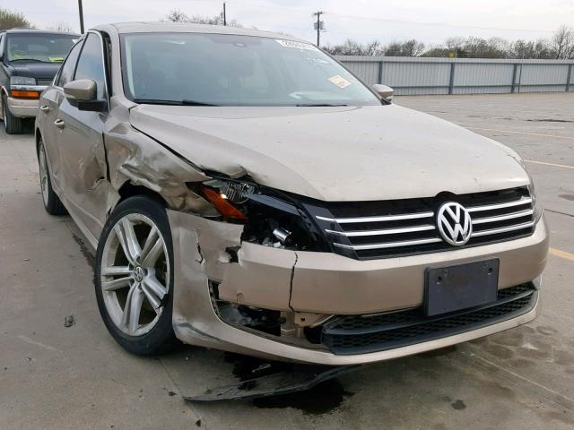 1VWBS7A35FC057125 - 2015 VOLKSWAGEN PASSAT SE GOLD photo 1