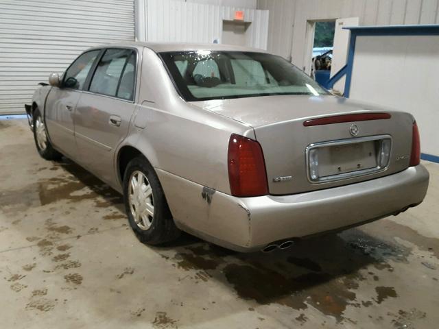 1G6KD54Y94U258335 - 2004 CADILLAC DEVILLE TAN photo 3