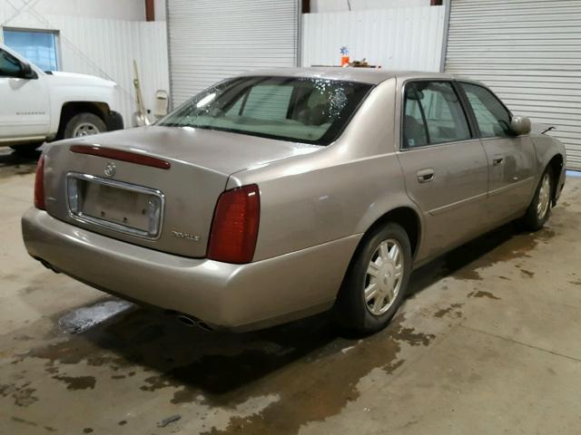 1G6KD54Y94U258335 - 2004 CADILLAC DEVILLE TAN photo 4