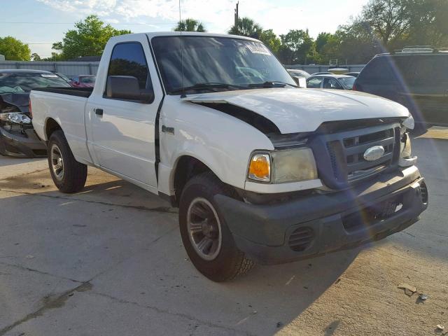 1FTYR10D98PA70231 - 2008 FORD RANGER WHITE photo 1