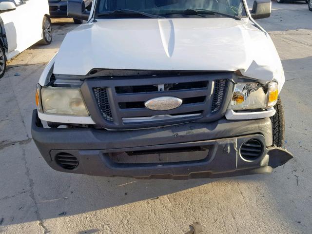 1FTYR10D98PA70231 - 2008 FORD RANGER WHITE photo 9