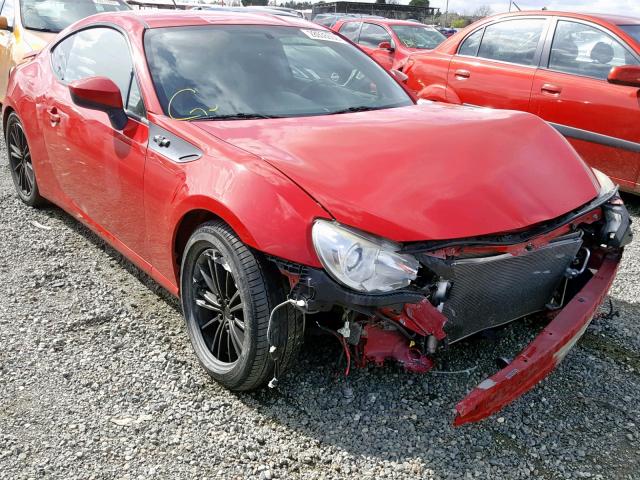 JF1ZNAA10D2734837 - 2013 TOYOTA SCION FR-S RED photo 1