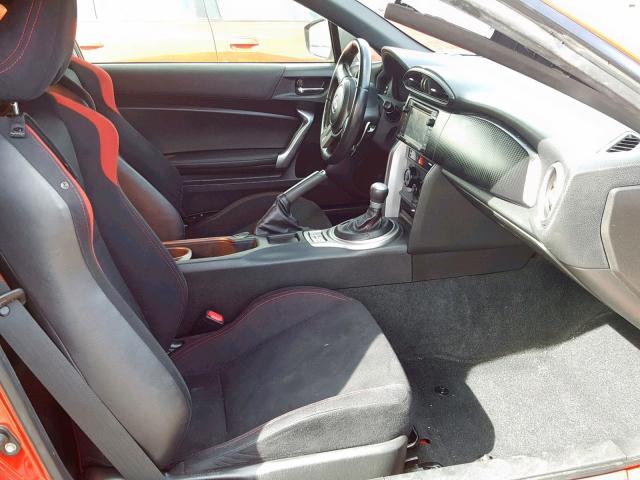 JF1ZNAA10D2734837 - 2013 TOYOTA SCION FR-S RED photo 5