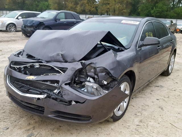 1G1ZA5EU5CF391119 - 2012 CHEVROLET MALIBU LS GRAY photo 2