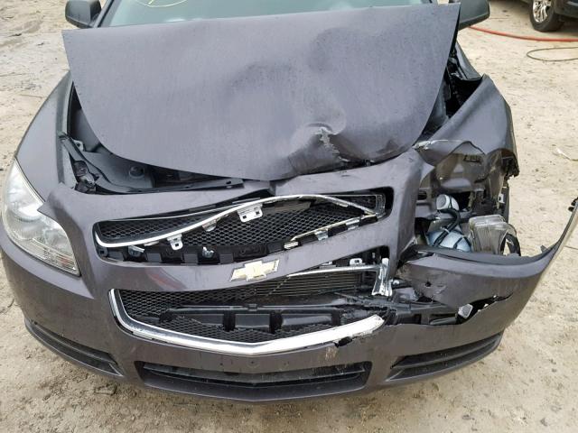 1G1ZA5EU5CF391119 - 2012 CHEVROLET MALIBU LS GRAY photo 7