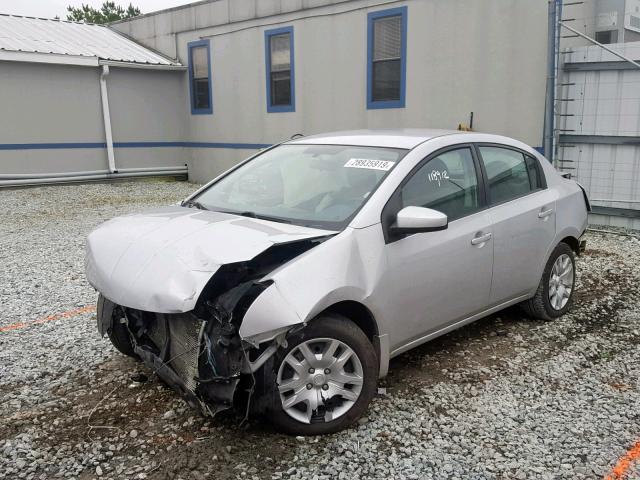 3N1AB61E89L655523 - 2009 NISSAN SENTRA 2.0 SILVER photo 2