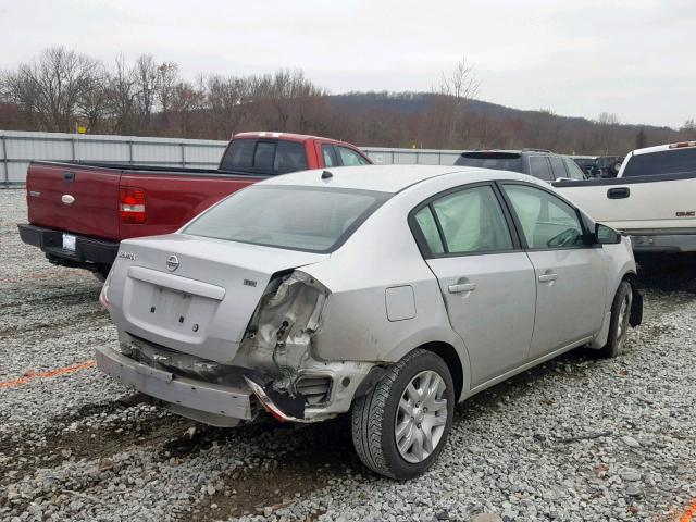 3N1AB61E89L655523 - 2009 NISSAN SENTRA 2.0 SILVER photo 4