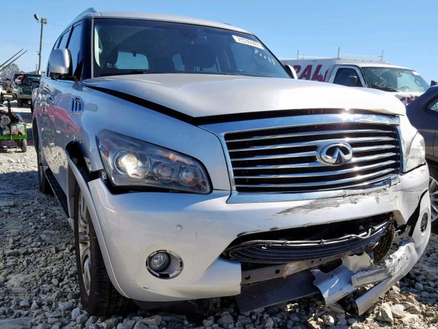 JN8AZ2NFXC9516700 - 2012 INFINITI QX56 SILVER photo 9