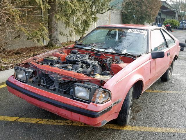 JT2RA64L2C0006617 - 1982 TOYOTA CELICA GT RED photo 2