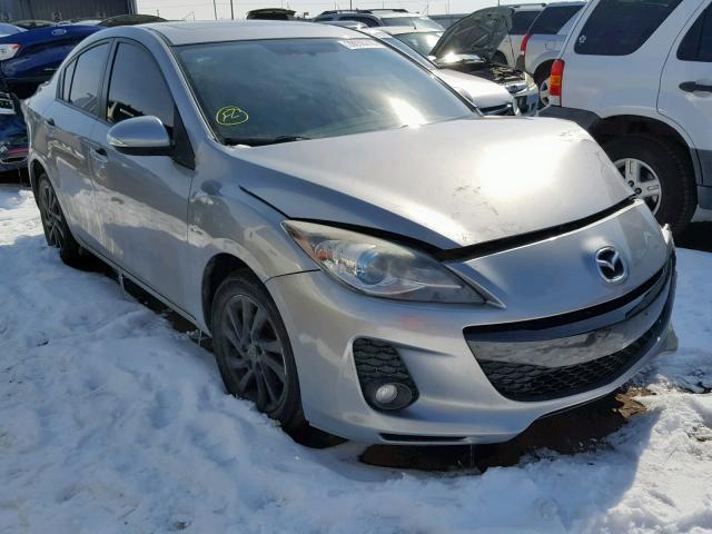 JM1BL1W72D1746959 - 2013 MAZDA 3 I GRAY photo 1