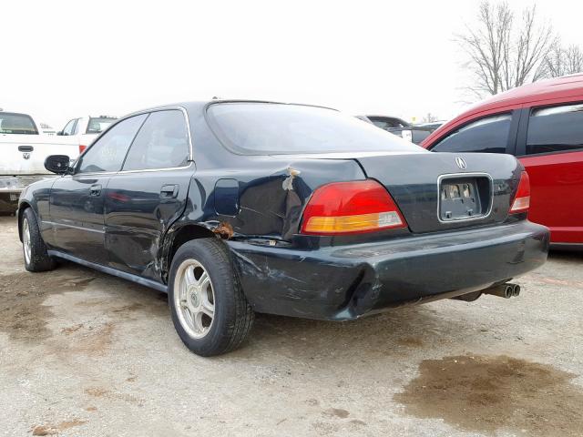 JH4UA2658TC000701 - 1996 ACURA 2.5TL GREEN photo 3