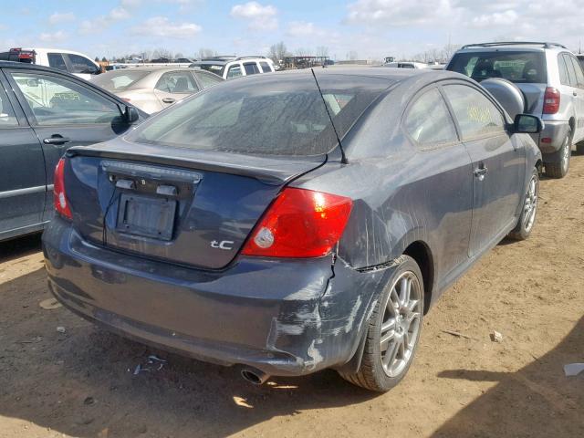 JTKDE177550023253 - 2005 TOYOTA SCION TC ნაცრისფერი ფოტო 4