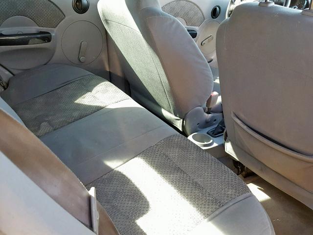 KL1TD52695B325085 - 2005 CHEVROLET AVEO BASE Күміс фото 6