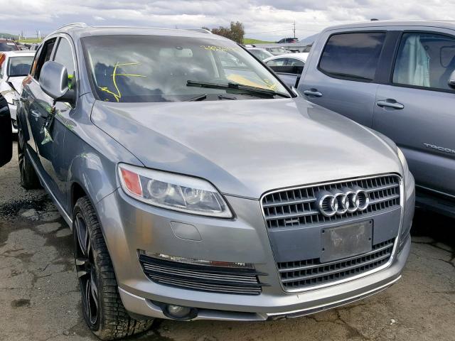 WA1AV74L57D010247 - 2007 AUDI Q7 4.2 QUA GRAY photo 1