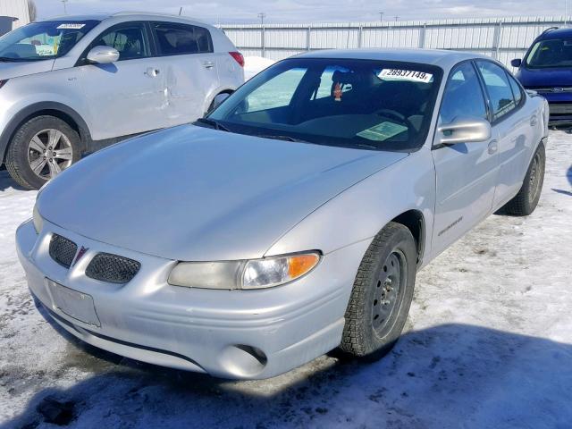 1G2WK52J7YF316533 - 2000 PONTIAC GRAND PRIX 银色 照片 2