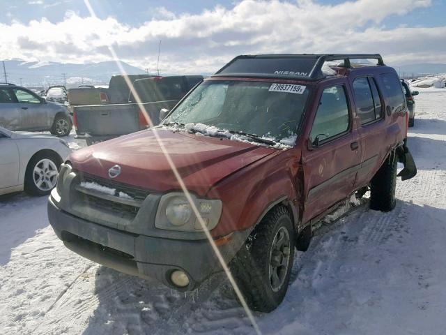 5N1ED28Y64C667526 - 2004 NISSAN XTERRA XE RED photo 2