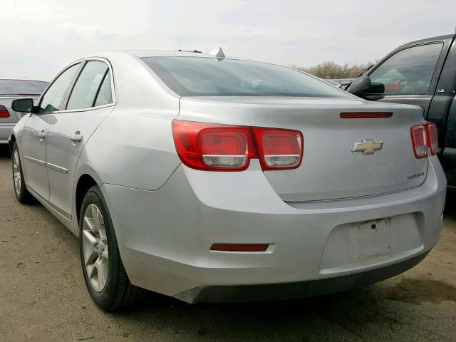 1G11C5SA0DF180834 - 2013 CHEVROLET MALIBU 1LT ვერცხლისფერი ფოტო 3