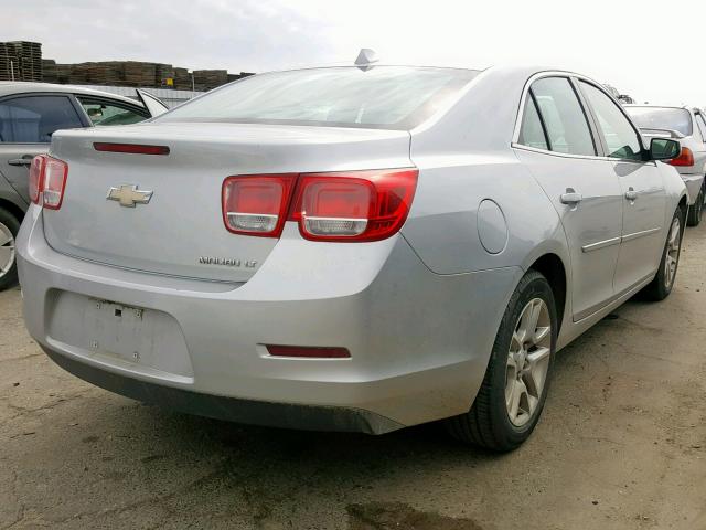 1G11C5SA0DF180834 - 2013 CHEVROLET MALIBU 1LT ვერცხლისფერი ფოტო 4