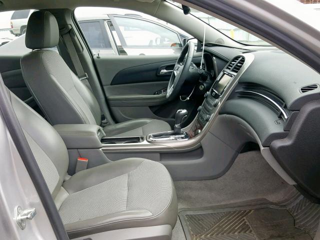 1G11C5SA0DF180834 - 2013 CHEVROLET MALIBU 1LT ვერცხლისფერი ფოტო 5