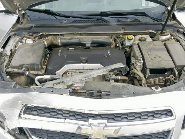 1G11C5SA0DF180834 - 2013 CHEVROLET MALIBU 1LT ვერცხლისფერი ფოტო 7