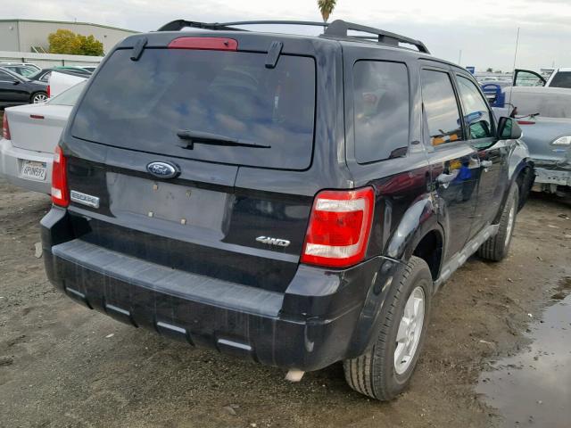 1FMCU93G69KB71380 - 2009 FORD ESCAPE XLT BLACK photo 4