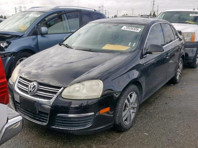 3VWSG71KX6M646386 - 2006 VOLKSWAGEN JETTA 2.5 BLACK photo 2