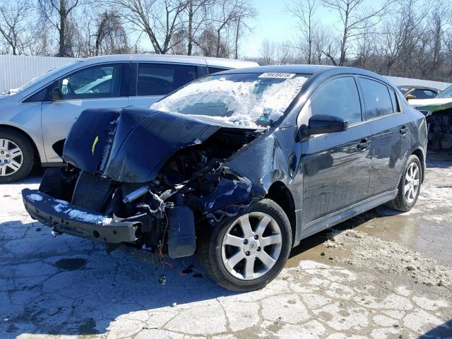 3N1AB6AP1BL674793 - 2011 NISSAN SENTRA 2.0 BLACK photo 2