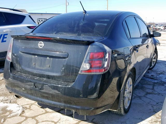 3N1AB6AP1BL674793 - 2011 NISSAN SENTRA 2.0 BLACK photo 4