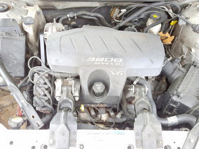 2G2WP522151316461 - 2005 PONTIAC GRAND PRIX SILVER photo 7