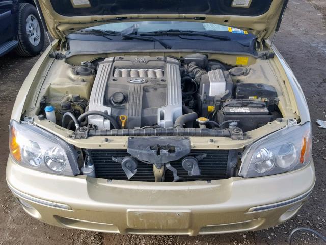 KMHFU45E23A252238 - 2003 HYUNDAI XG 350 GOLD photo 7