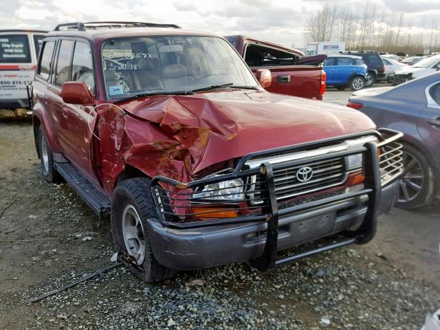 JT3HJ85J2T0128989 - 1996 TOYOTA LAND CRUIS RED photo 1