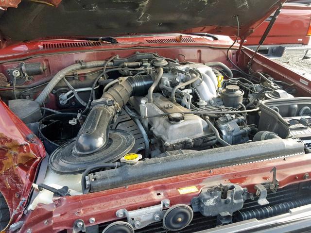 JT3HJ85J2T0128989 - 1996 TOYOTA LAND CRUIS RED photo 7